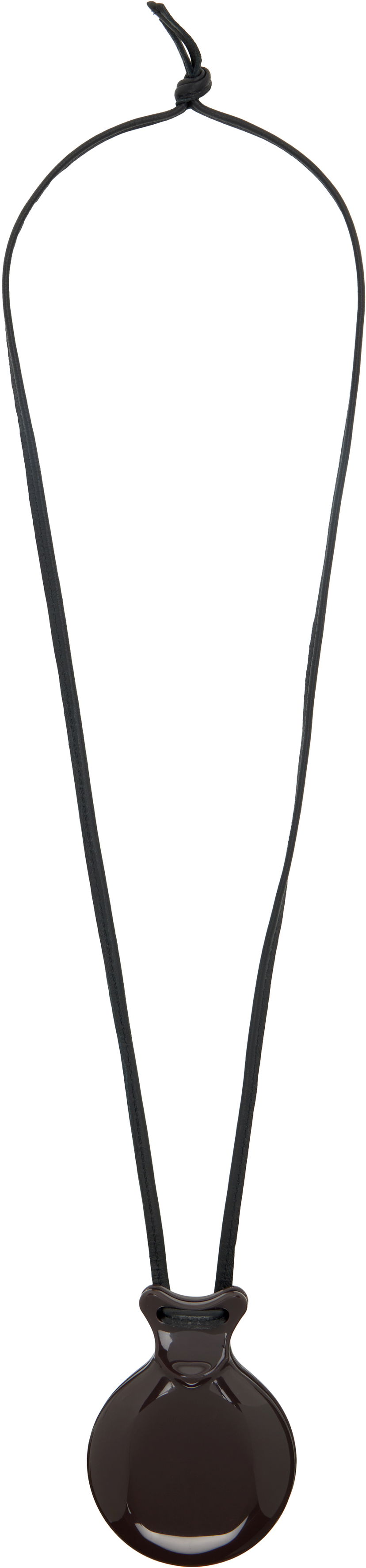 Halsband LEMAIRE Lemaire Castanet Pendant Necklace Svart | AC1082 LO0031