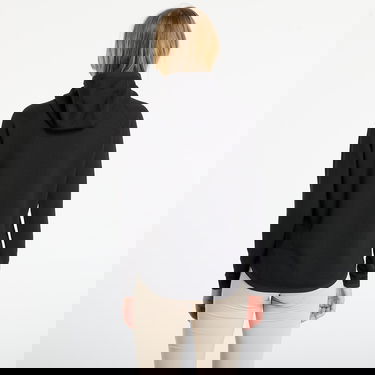 Sweater Craft Grid Hood Ribbed Mock Neck Top Svart | 1916668-999000, 2