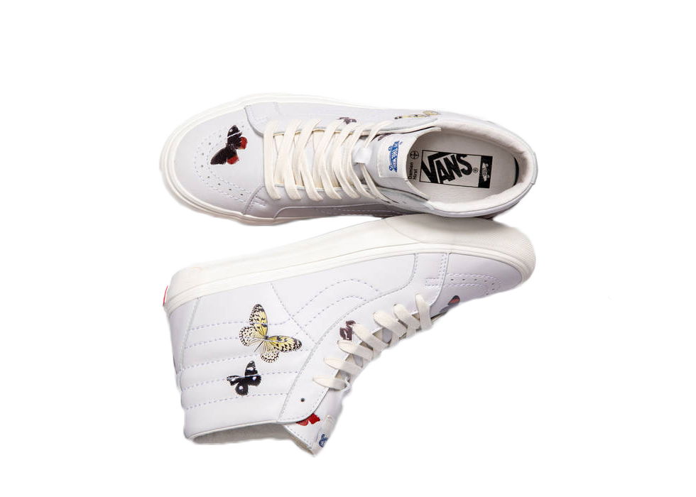 Sneakers och skor Vans Sk8-Hi Reissue VLT LX Damien Hirst Butterfly Vit | VN0A3MV7TG2, 0