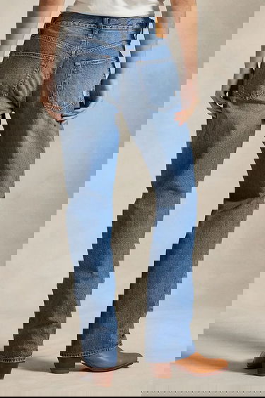 Jeans Polo by Ralph Lauren Polo Ralph Lauren High-Waisted Jeans Vit | 211969410, 3