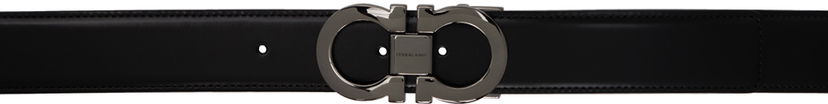 Bälten FERRAGAMO Reversible Gancini Belt Svart | 644557