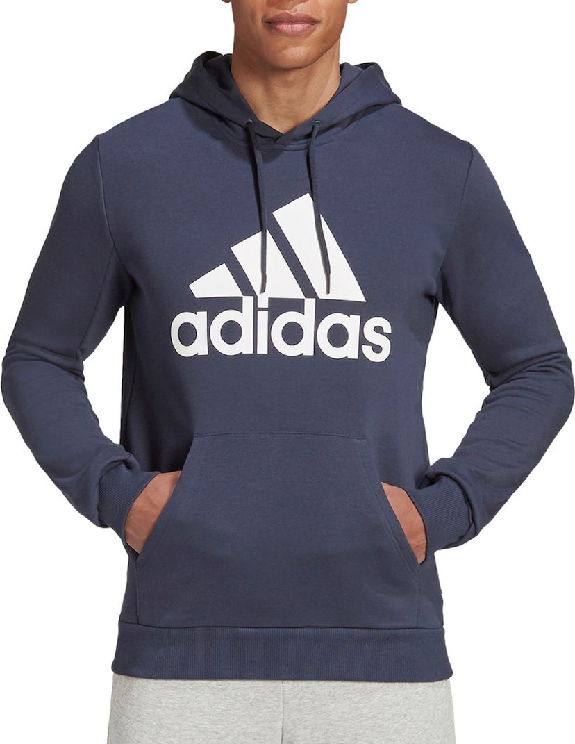 Sweatshirt adidas Originals Badge of Sport Pullover Hoodie Blå | gc7342