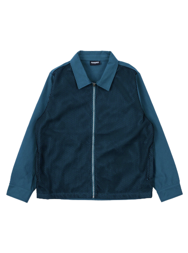 Jacka Pleasures Flirt Work Jacket Grön | P22W025-GREEN