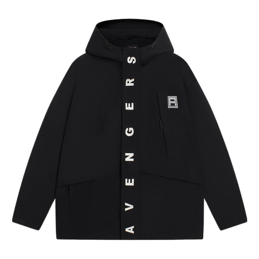 Vindjacka Li-Ning MARVEL Graphic Windbreaker Svart | AFDSC93-2