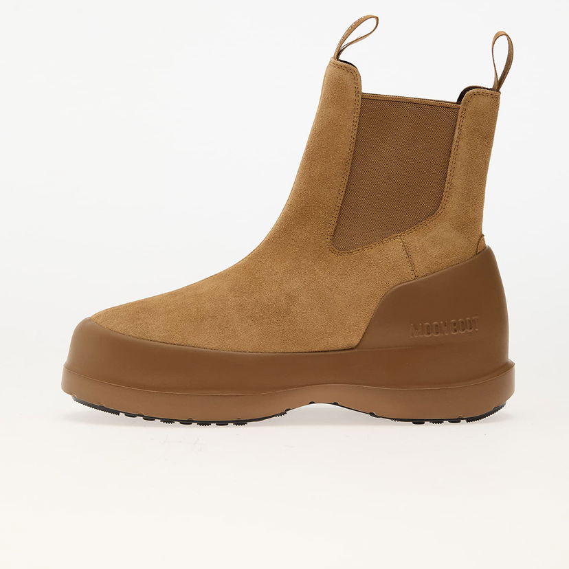 Sneakers och skor Moon Boot Suede Chelsea Boots Beige | 80D2480050-L003