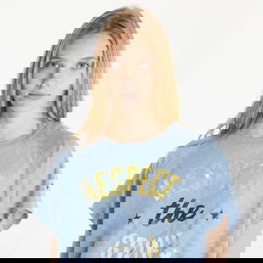 T-shirt Under Armour Project Rock Respect Tee Blå | 1369961-416, 2