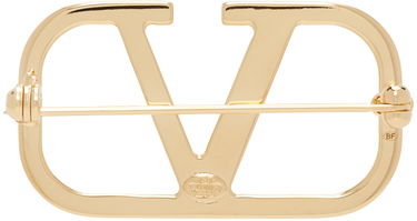 Smycke Valentino Garavani VLogo Signature Brooch "Gold" Metallisk | 4W2J0E82MET, 1