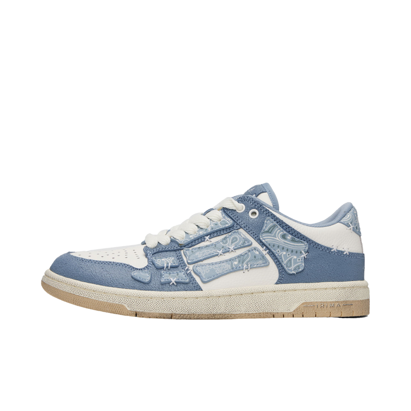 Sneakers och skor AMIRI Bandana Skel Top Low Blå | AMFOSR1140