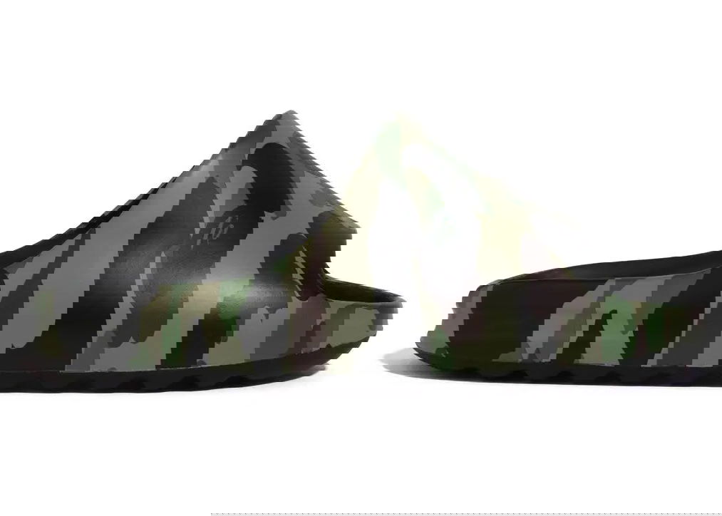 Sneakers och skor BAPE A Bathing Ape 1st Camo Slide Green Grön | 1K20-191-013-GRN, 0