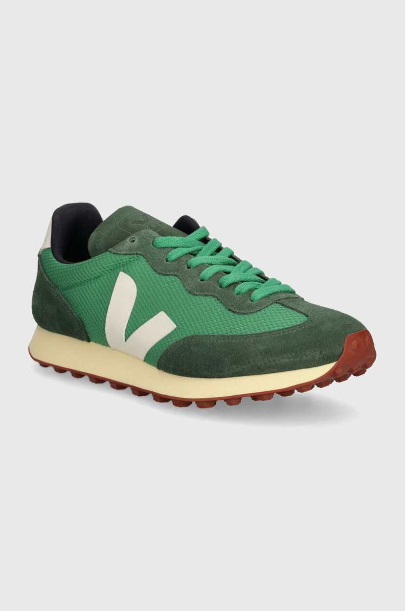 Sneakers och skor Veja Veja Rio Branco Grön | RB1803172B