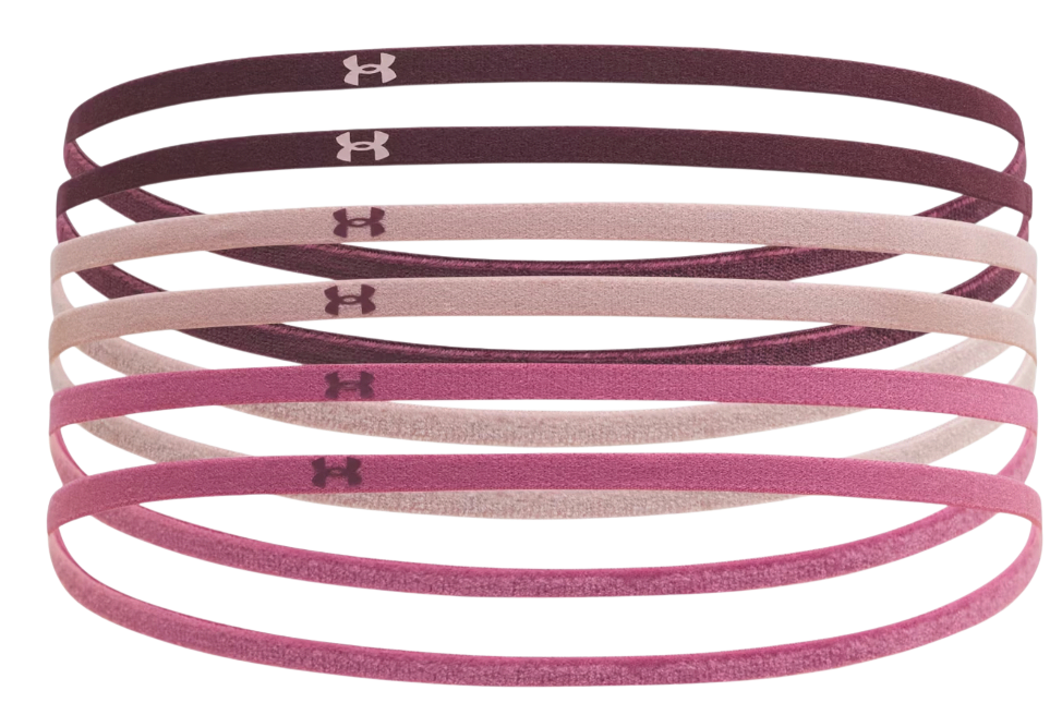 Tillbehör Under Armour Mini Elastic Headbands 6-Pack Bourgogne | 1389932-602, 0