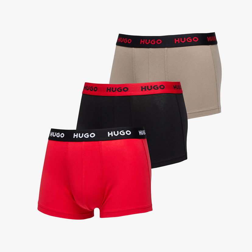 Boxare BOSS Hugo Boss 3-Pack Trunks Svart | 50532611-979