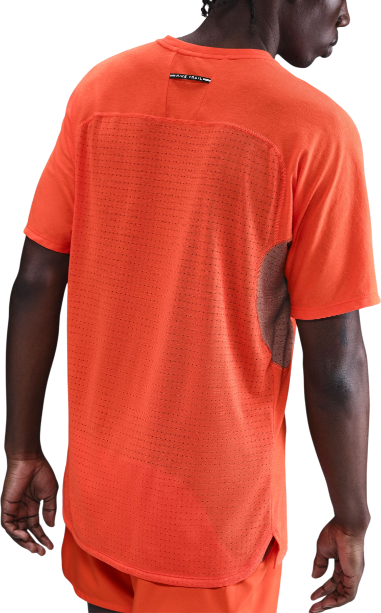 T-shirt Nike Nike Solar Chase T-Shirt Orange | hj3580-633, 1