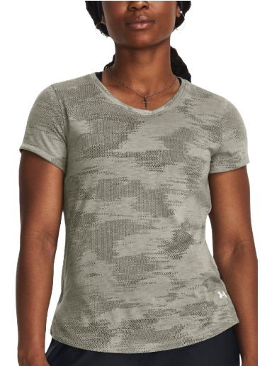 T-shirt Under Armour Streaker Speed Camo SS Grå | 1379356-504