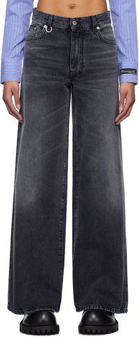 We11done Oversized Washed Jeans