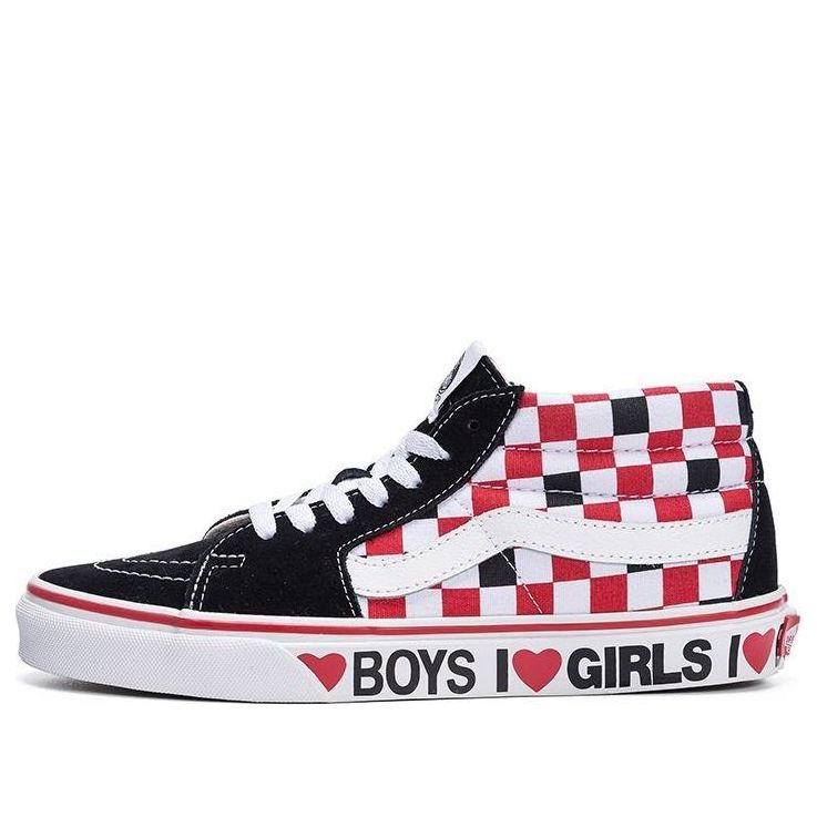 Sneakers och skor Vans Sk8-Mid 'Checkerboard - I Heart' Flerfärgad | VN0A3WM3WKU, 0