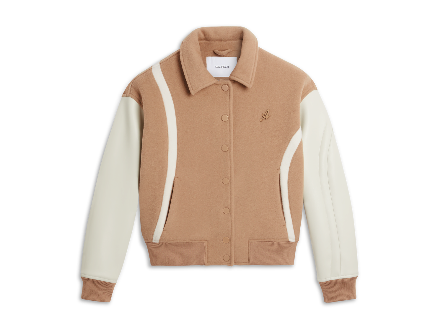 Jacka AXEL ARIGATO Bay Varsity Jacket Brun | A2116002, 1