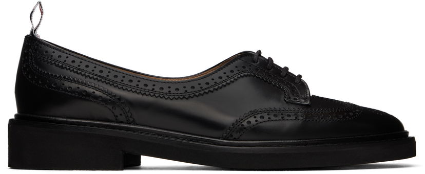Skjorta Thom Browne Thom Browne Low Throat Wingtip Derbys Svart | FFC005C-L0043