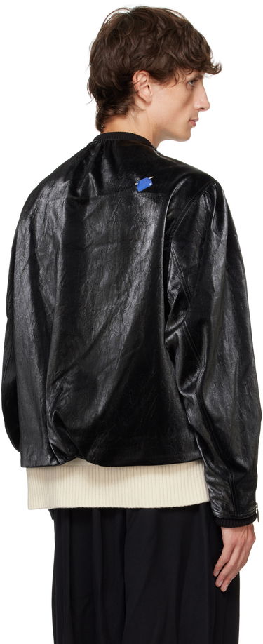Bomberjacka ADER ERROR Faux-Leather Jacket Svart | BN01FWJK0701BK, 2