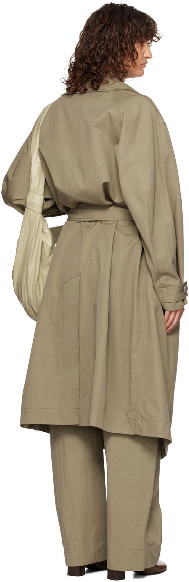 Trenchcoat LEMAIRE Lemaire Water-Repellent Trench Coat Grön | CO1059 LF1228, 2