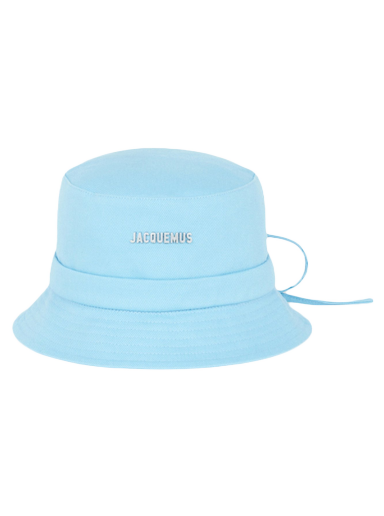 Hatt Jacquemus Le Bob Gadjo Bow Knotted Bucket Turkos | 223AC001-5012-330