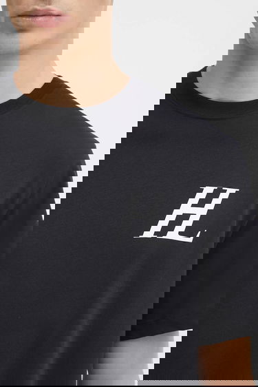 T-shirt Helmut Lang Helmut Lang Logo Print T-Shirt Svart | P04HM507, 3