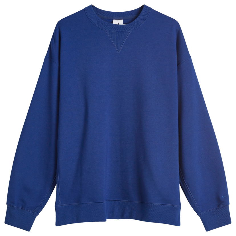 Sweatshirt Nike Wool Classics Crew Sweat Blå | FV4883-492