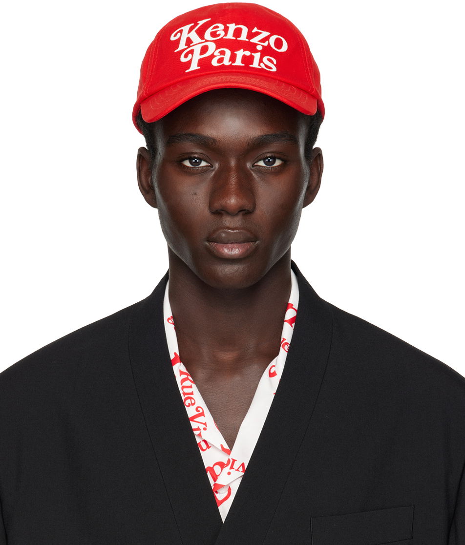 Keps KENZO Paris Utility Cap Röd | FE58AC511F42, 0