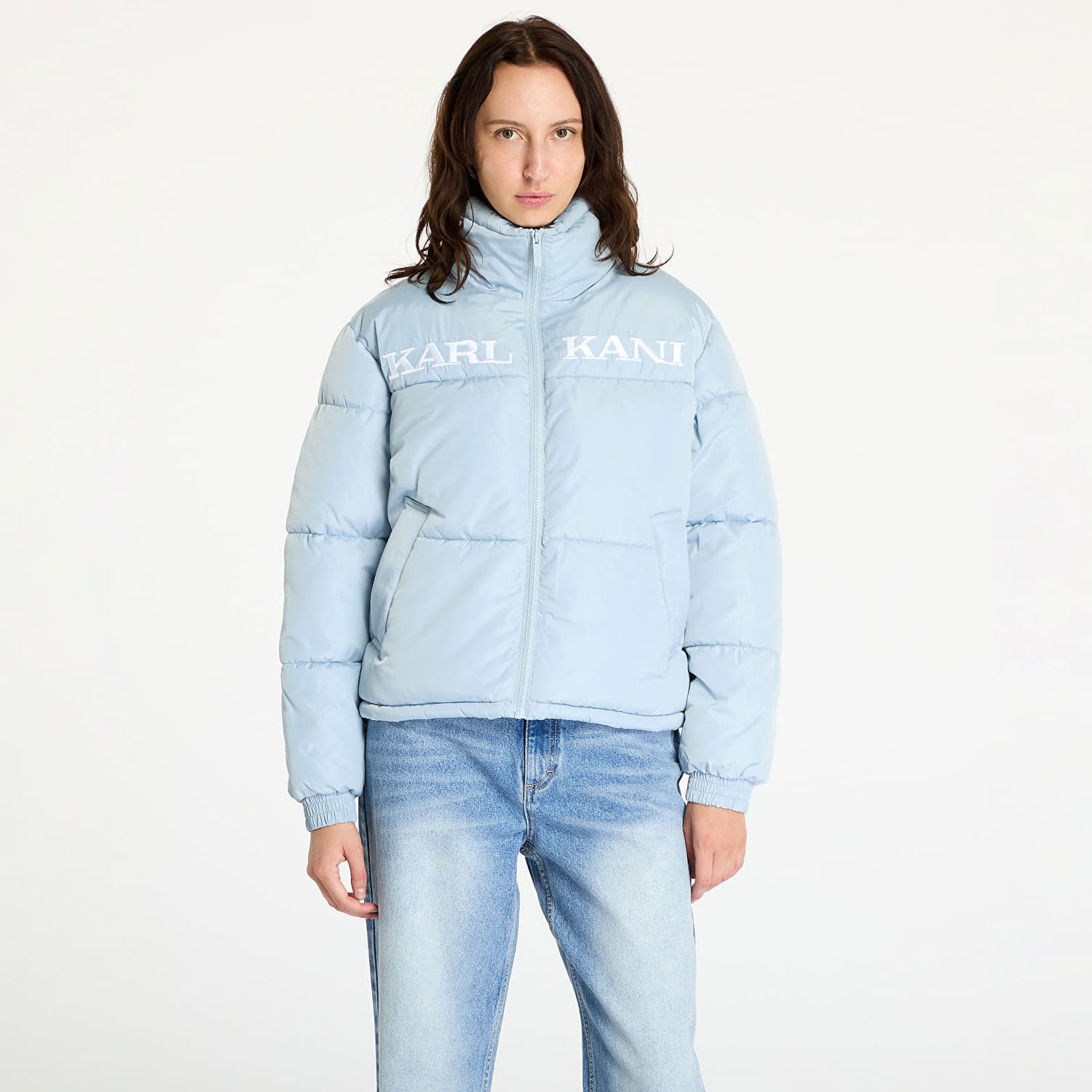 Pufferjacka Karl Kani Retro Essential Puffer Jacket Blå | 61760002, 0