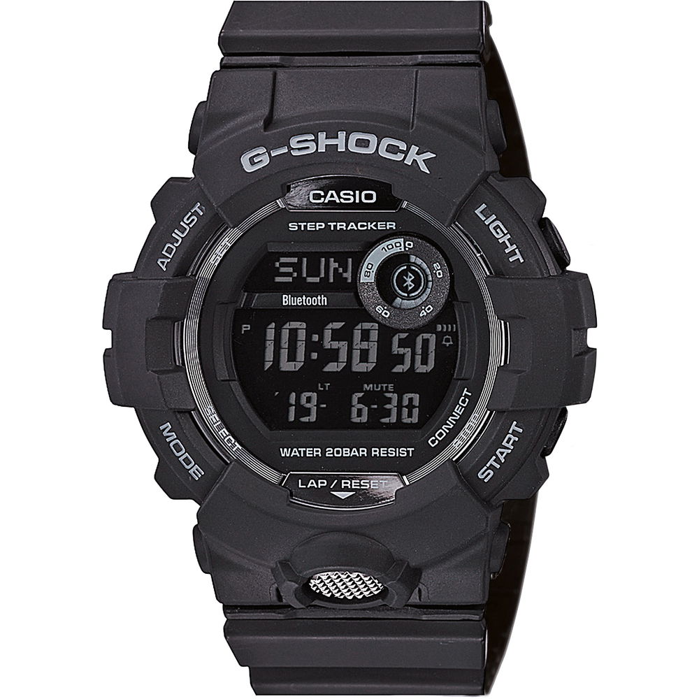Klocka CASIO G-Shock Svart | GBD-800-1BER, 0