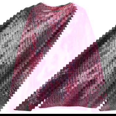 Sweater Acne Studios Acne Studios Distressed Mohair Crew Neck Knit Purpur | B60359-AD8, 1