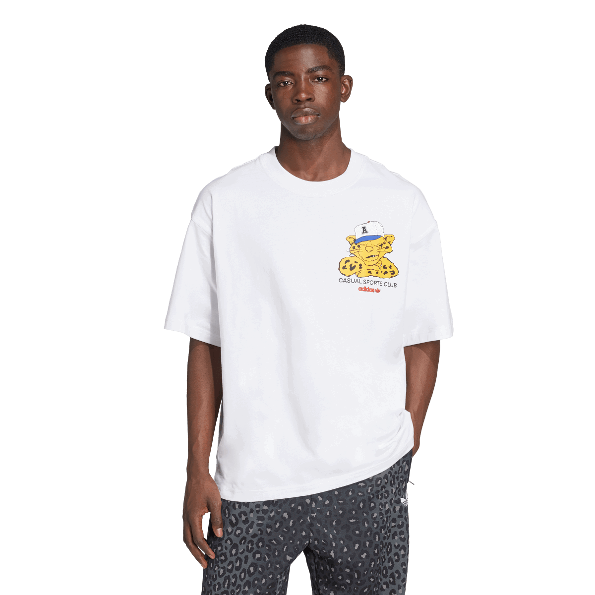 T-shirt adidas Originals Graphic OS SS T-Shirt Vit | JW0158, 0