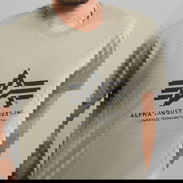 T-shirt Alpha Industries Basic Tee Grön | 100501 / 11, 2