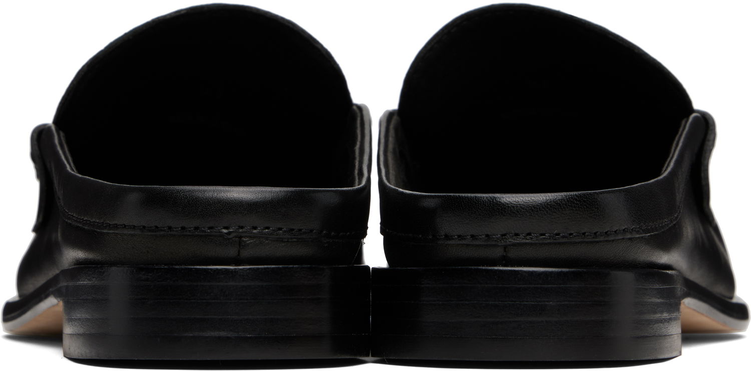 Kläder rag & bone rag & bone Carter Leather Mule Loafers Svart | WFF24FF033LE33, 1