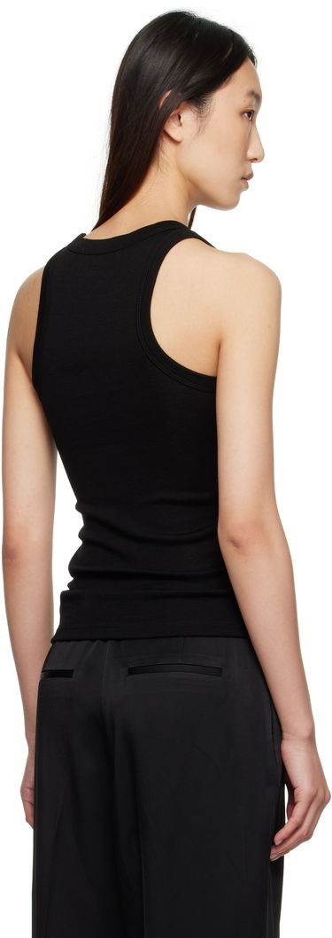 Linne Róhe Róhe Racerback Merino Jersey Tank Top Svart | 416-20-219, 2