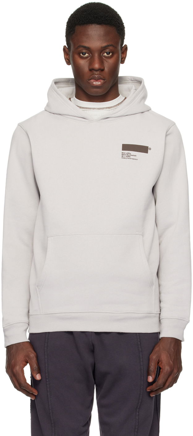 Sweatshirt AFFXWRKS Standardized Hoodie Grå | SS24HO01