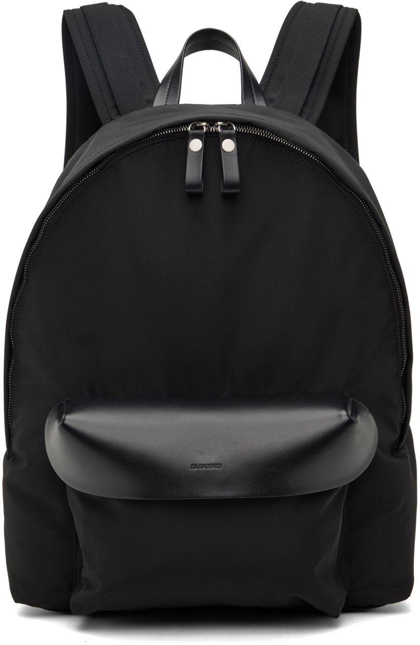 Ryggsäck Jil Sander Black Zip Svart | J26WA0004_P5451, 0