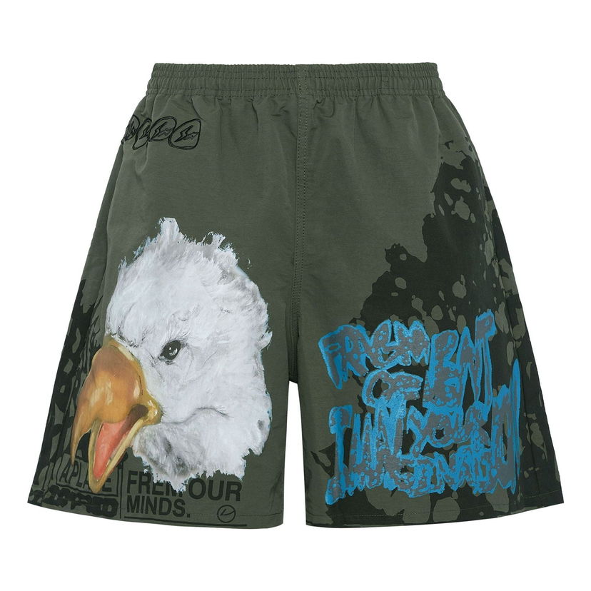 Shorts Cactus Jack by Travis Scott Travis Scott Cactus Jack x Fragment Imagination Shorts Grön | CJFN-SS32