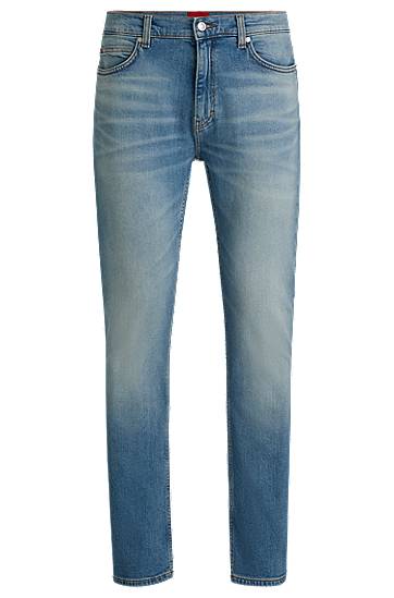 Jeans BOSS Slim-Fit Stretch Denim Jeans Blå | 50534822