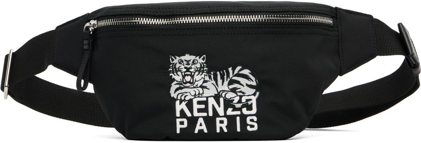 Midjeväska KENZO Kenzo 'Happy Tiger' Belt Bag Svart | FF65SA607F29