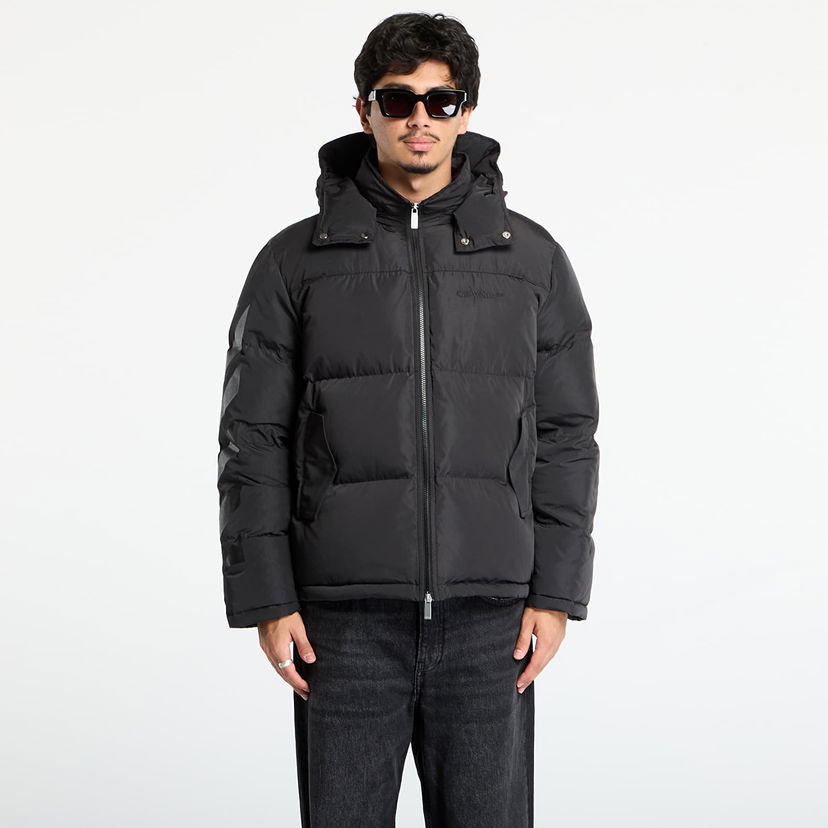 Pufferjacka Off-White Diag Arrow Down Jacket Svart | OMED066F25FAB0011010