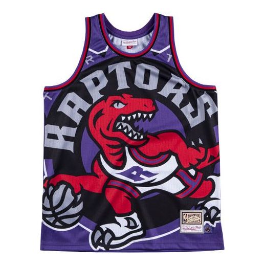 Linne Mitchell & Ness Mitchell & Ness Raptors Big Face Tank Purpur | MSTKBW19068-TRAPURP