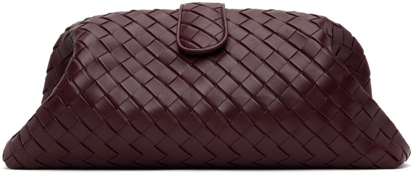 Handväska Bottega Veneta Lauren 1980 Maxi Clutch Bourgogne | 785808 V41A1
