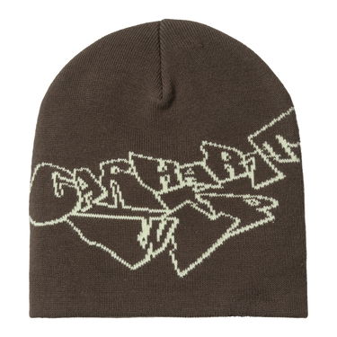Mössa Carhartt WIP Carhartt WIP Screwed Up Scripter Beanie Brun | I034596_1, 0