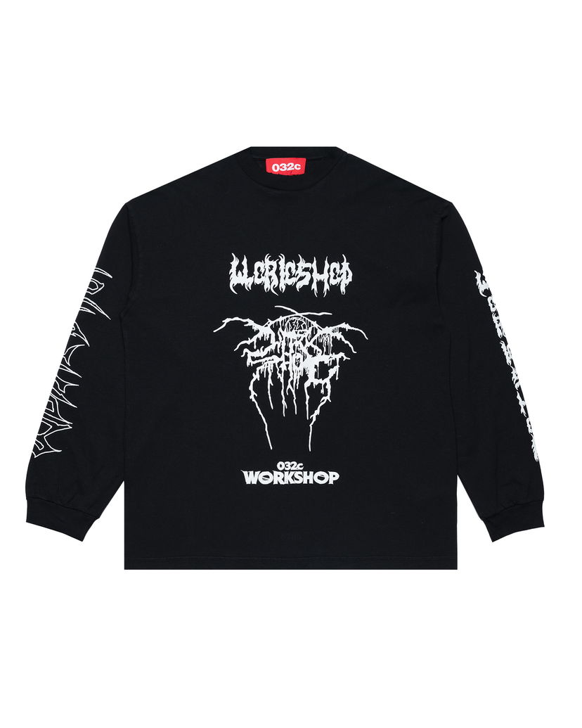 T-shirt 032C Workshop Longsleeve T-Shirt Svart | S25-URC-0251-050
