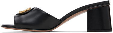 Sneakers och skor Valentino Valentino Garavani VLogo Signature Heeled Slide Sandals Svart | 7W2S0MH7DSH, 2