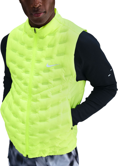Väst Nike Padded Running Vest Therma-FIT ADV Repel AeroLoft Gul | fb7542-702, 0