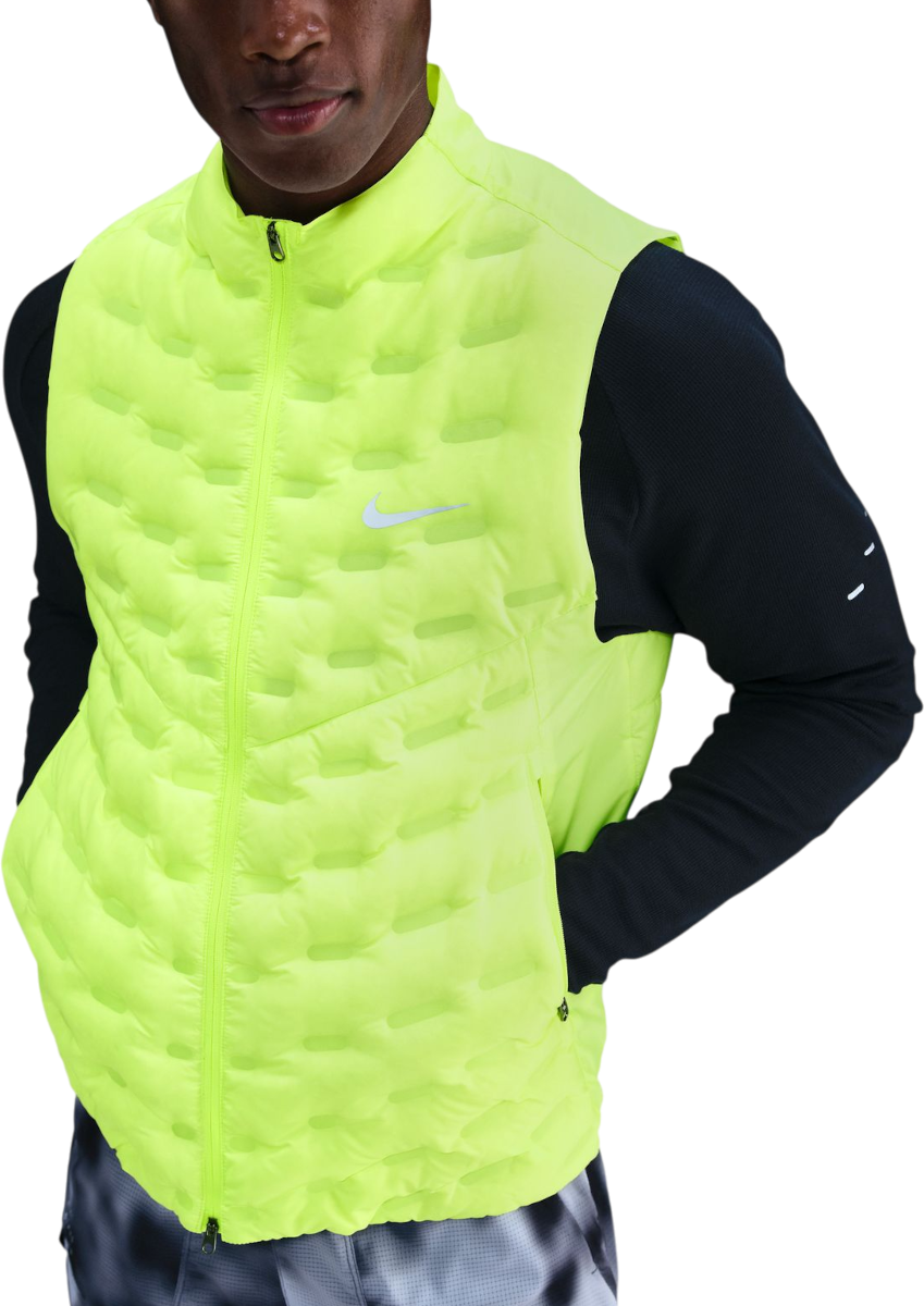Väst Nike Padded Running Vest Therma-FIT ADV Repel AeroLoft Gul | fb7542-702, 0