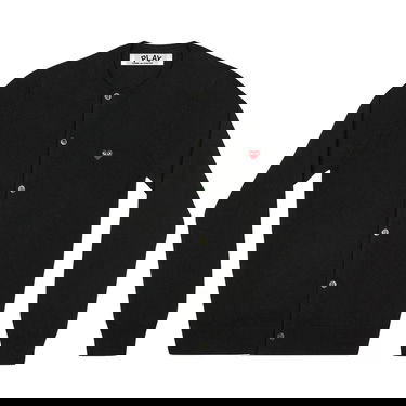 Sweater Comme des Garçons PLAY Mini Heart Cardigan Svart | AZ N079 051 1, 1