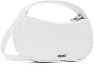 Handväska Coperni Coperni Small Sound Swipe Croco Bag Vit | COPBA72BIS838B, 1